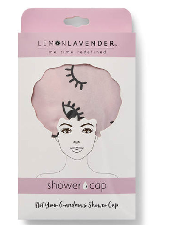 Lemon Lavender Shower Caps