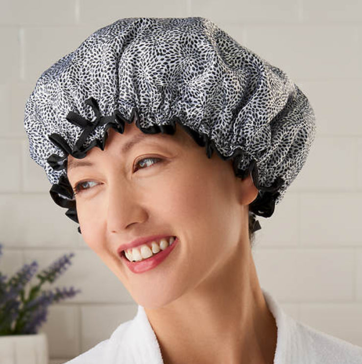 Lemon Lavender Shower Caps