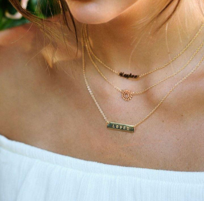 FINAL SALE Buchi Name Necklaces