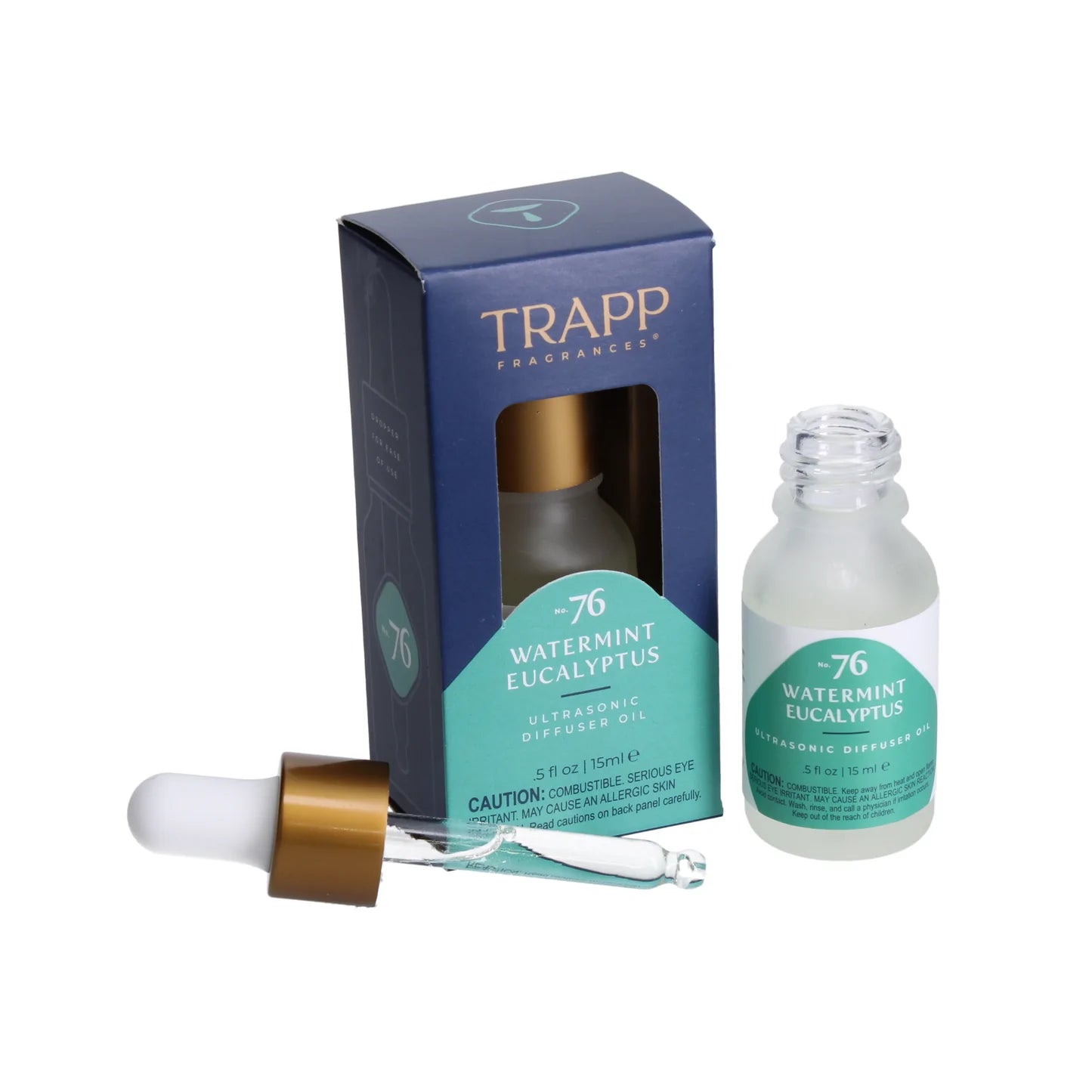 Watermint Eucalyptus Trapp Candle
