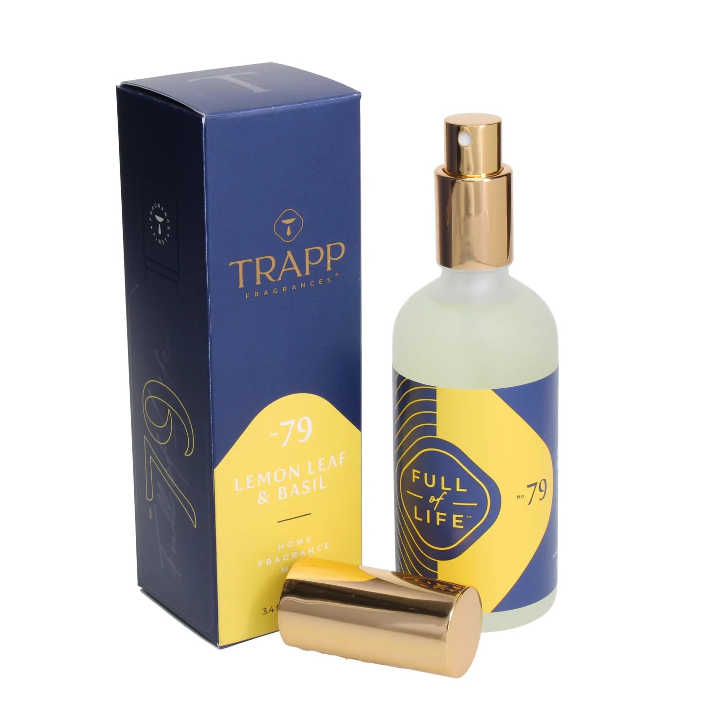 Trapp Lemon Leaf & Basil Home Fragrance Mist