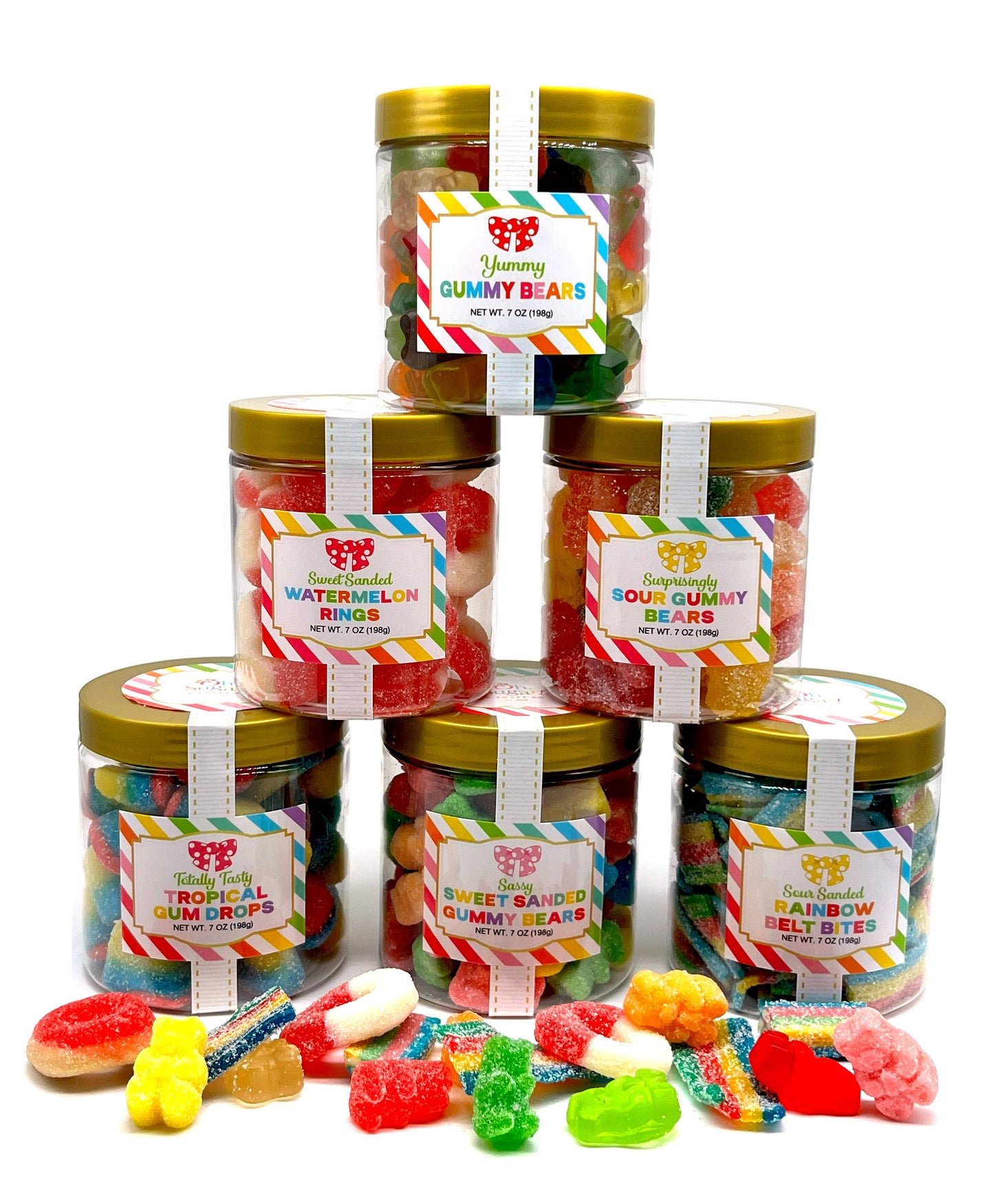 Candy Sugar Stacks - Everyday Sour Gummy Bears