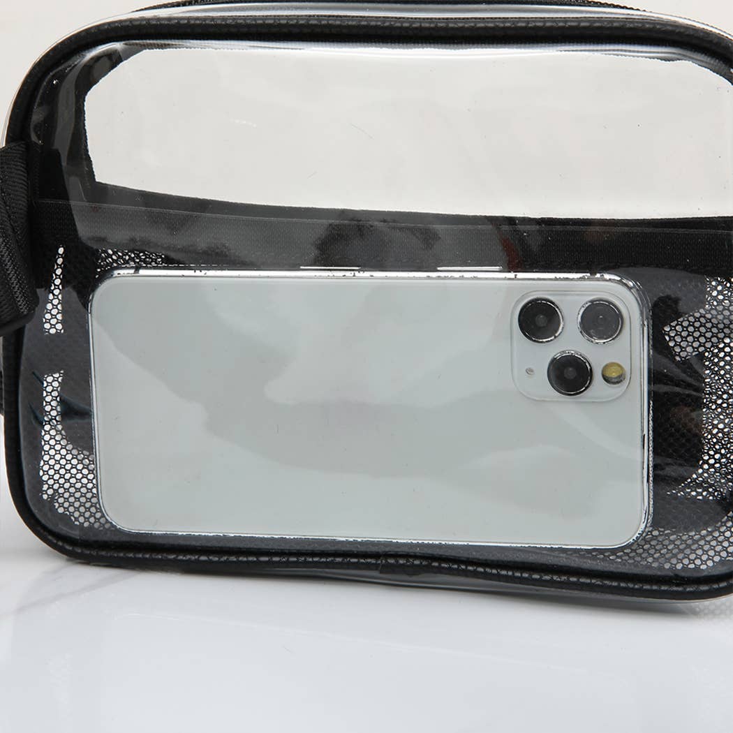 Clear Belt & Sling Bag