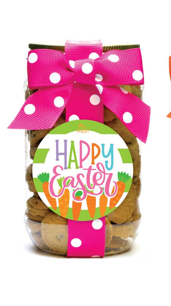 Easter Cookies (Chocolate Chip)-Pink, Orange, Green