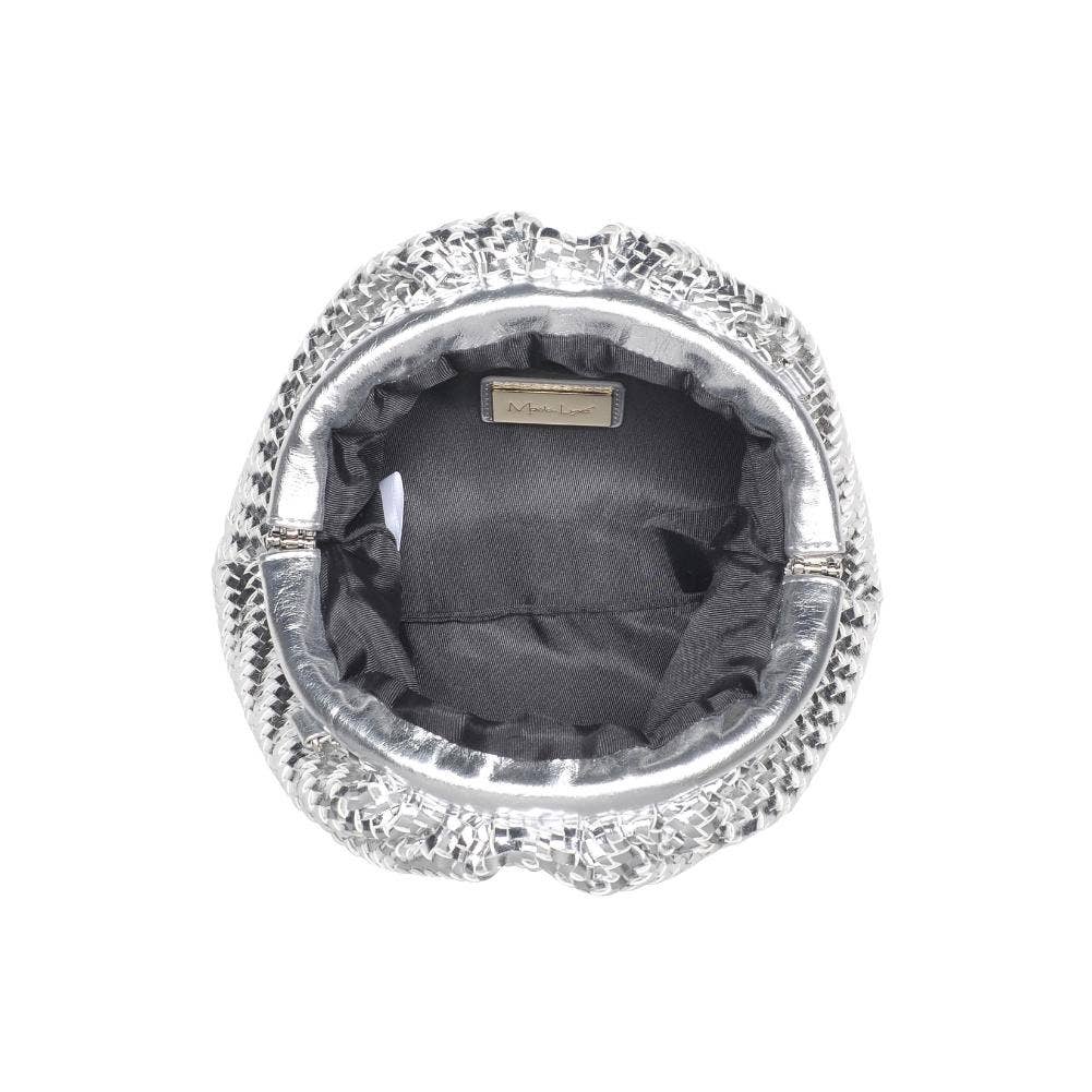 Serena Crossbody Handbag: Silver