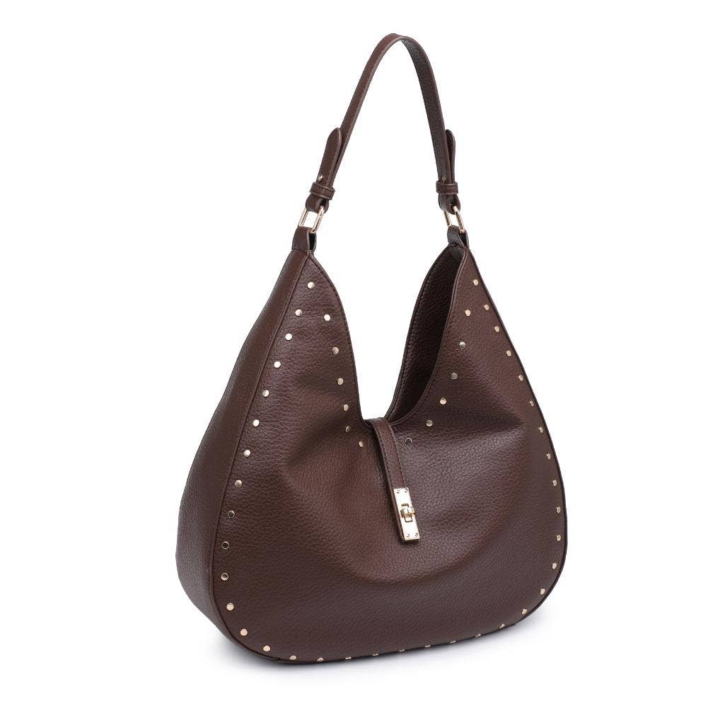 Olivia Hobo Handbag: Chocolate