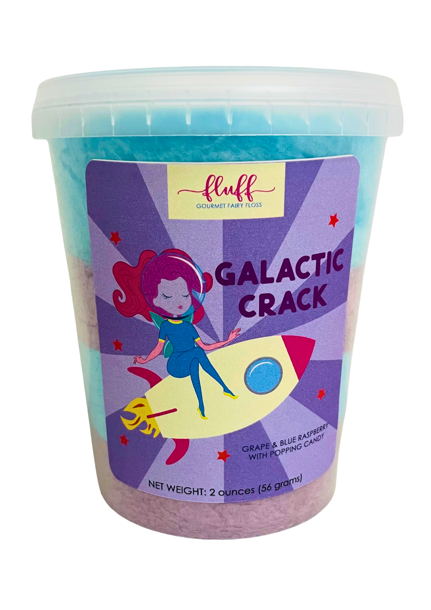 "Galactic Crack" Cotton Candy