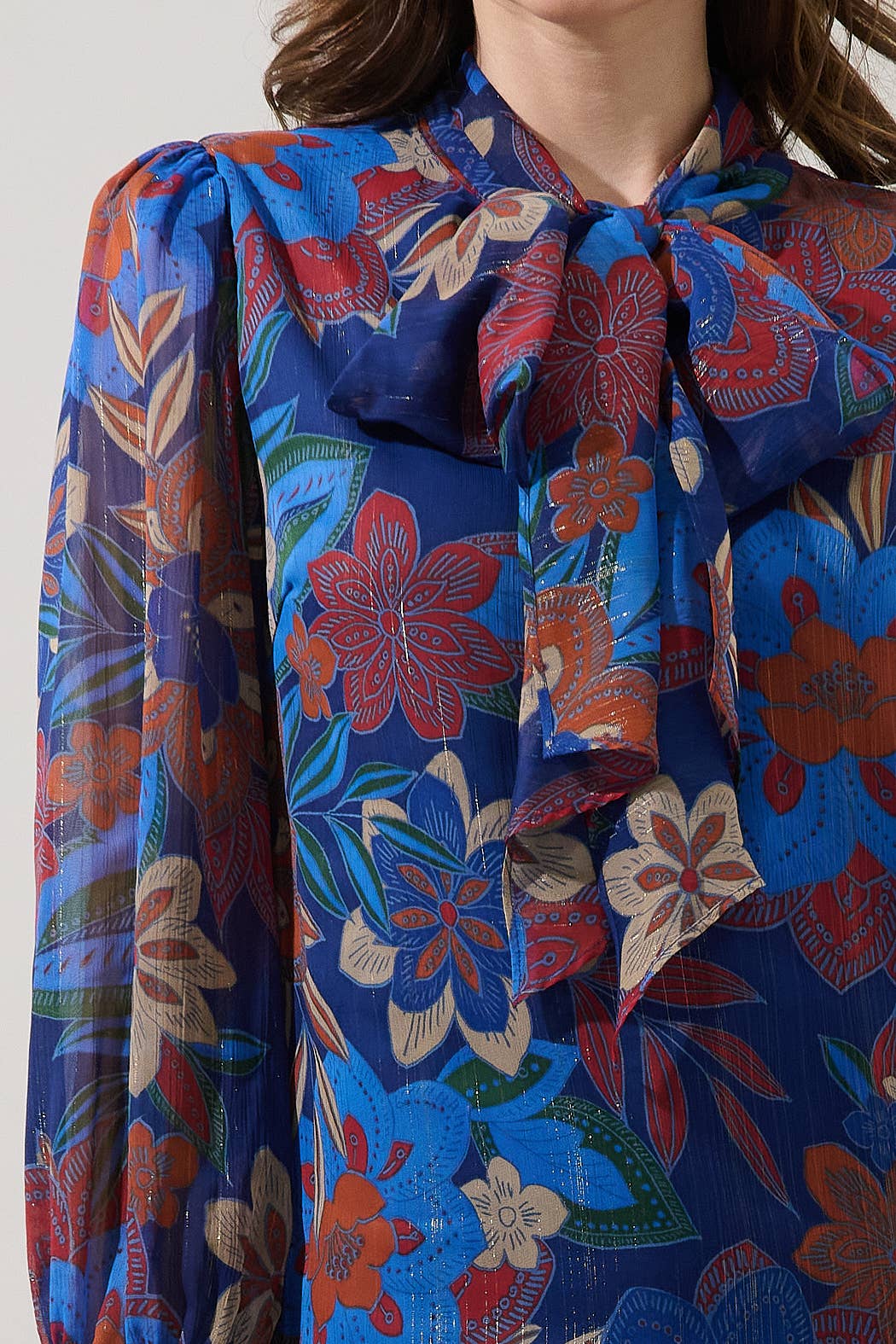 Sapphire Garden Bow Top