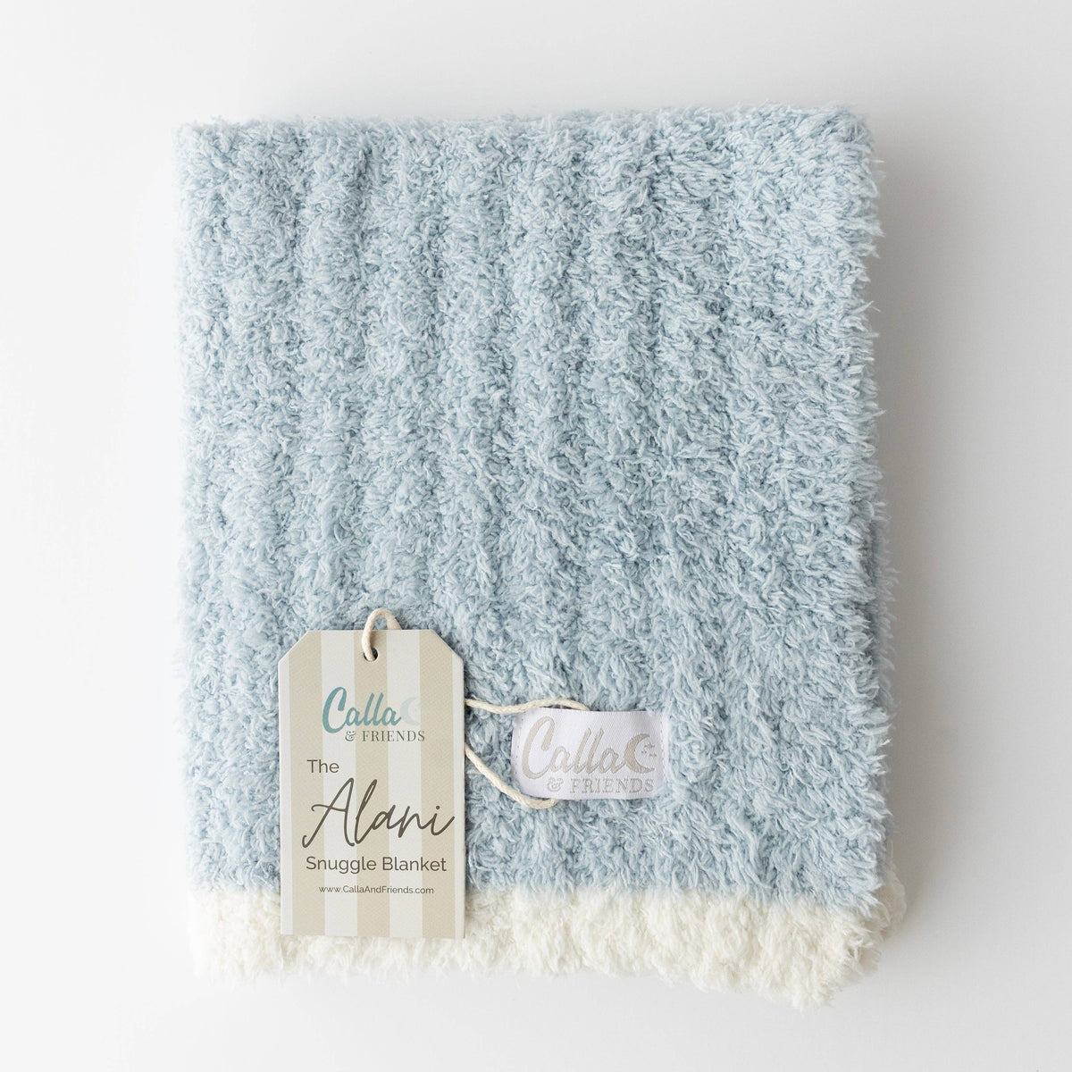 The Alani Snuggle Blanket: Powder Blue