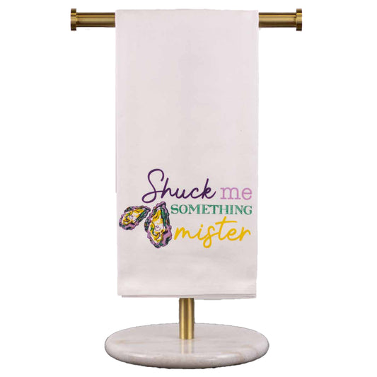 Shuck Me Something Mister Tea Towel