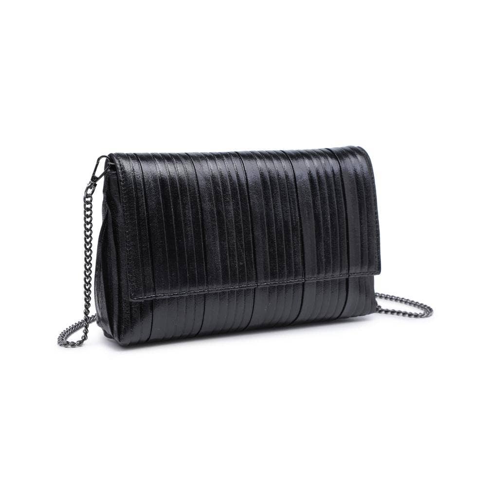Esmeralda Clutch Handbag: Black