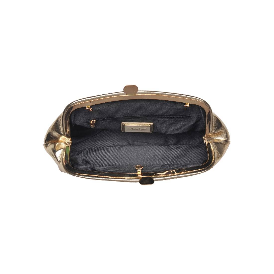 Camille Clutch Handbag: Gold