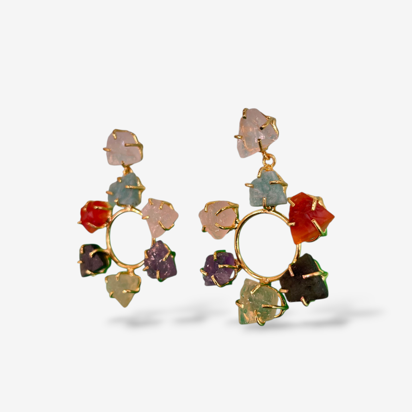 Aurora Rocks Earrings: Style 1