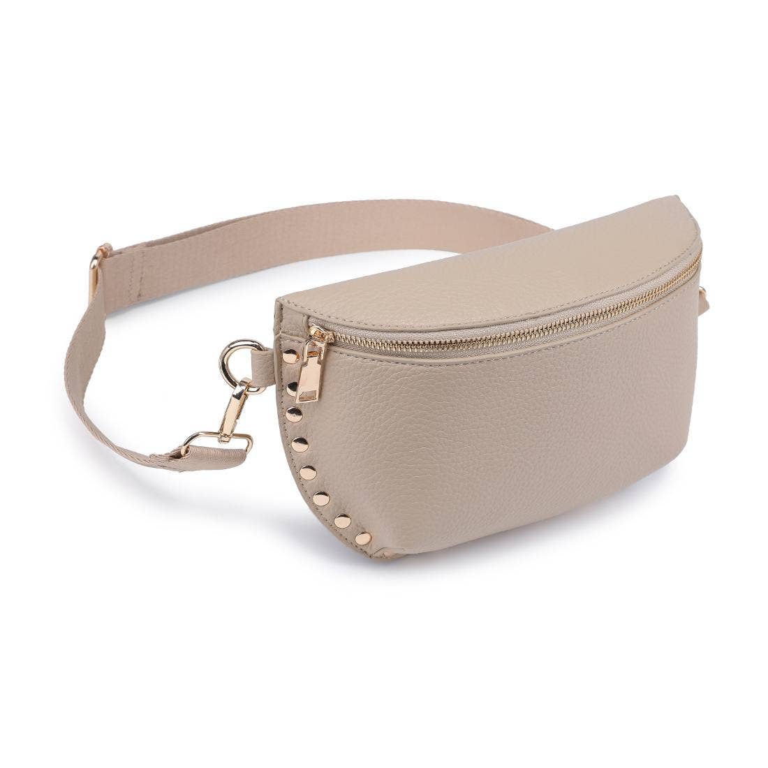 Gizelle Belt Bag: Natural