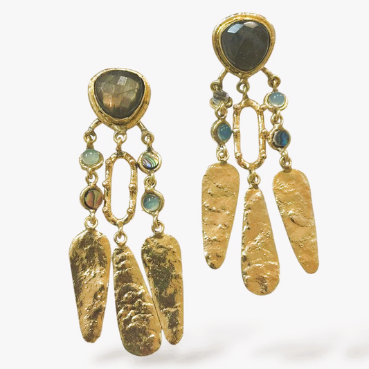 Gilded Starlight Earrings