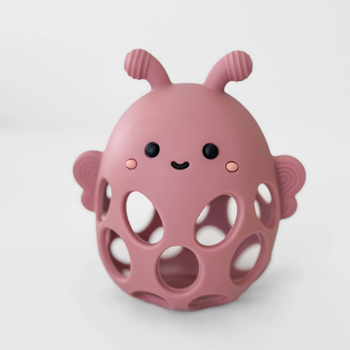 Garden Party Collection - Honey Bee Teether: Light Sage