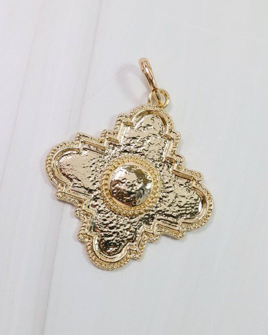 Paloma Gold Cross Charm