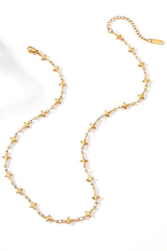 Multi-Cross Station Necklace