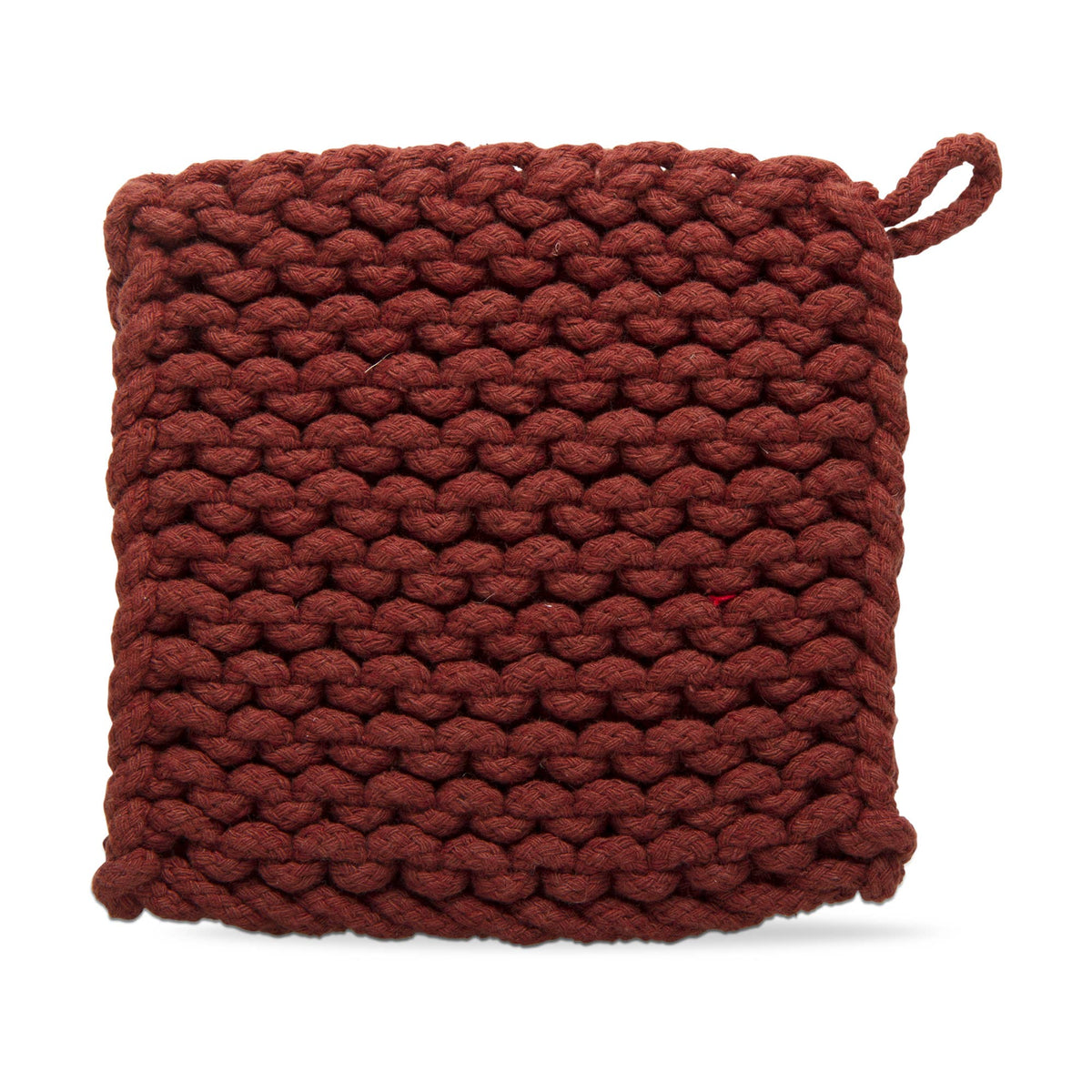 Crochet Trivet/Potholder-Chestnut