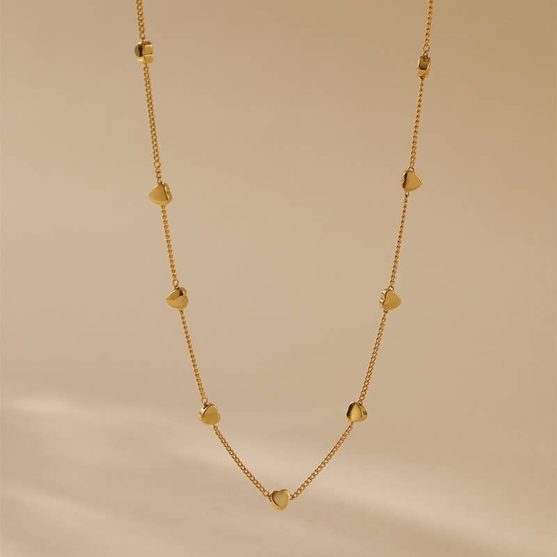 Heather Heart Necklace