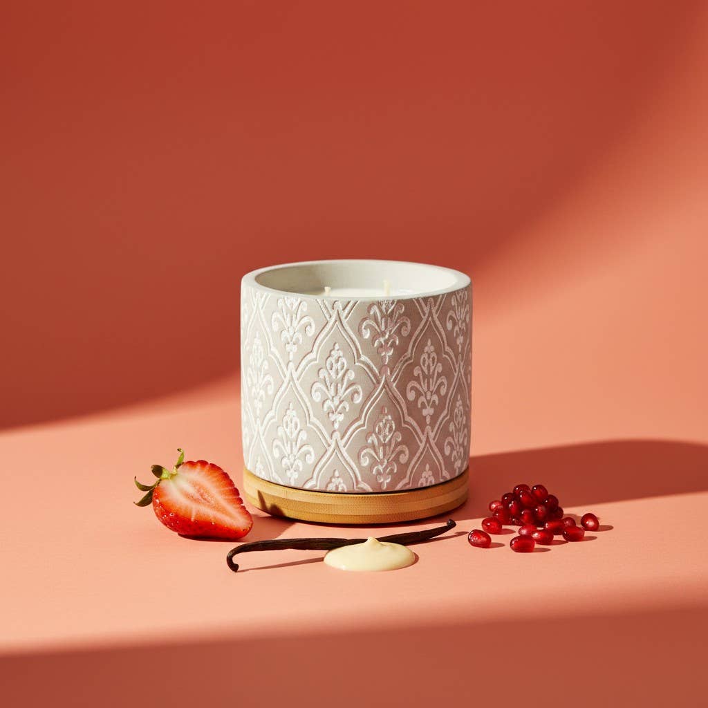 16 Ounce Damask Stone: Orleans Tea
