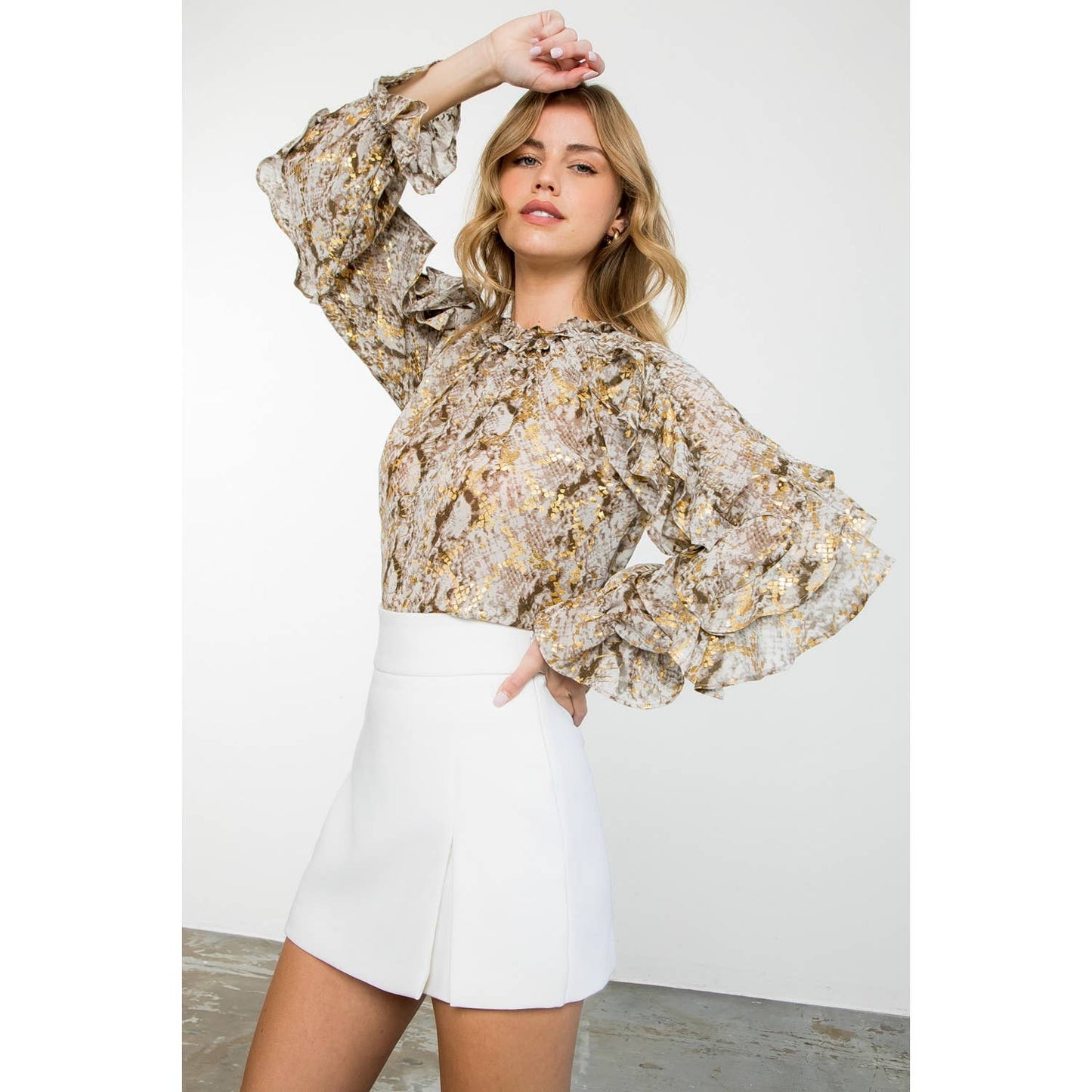 Celestia Flutter Top