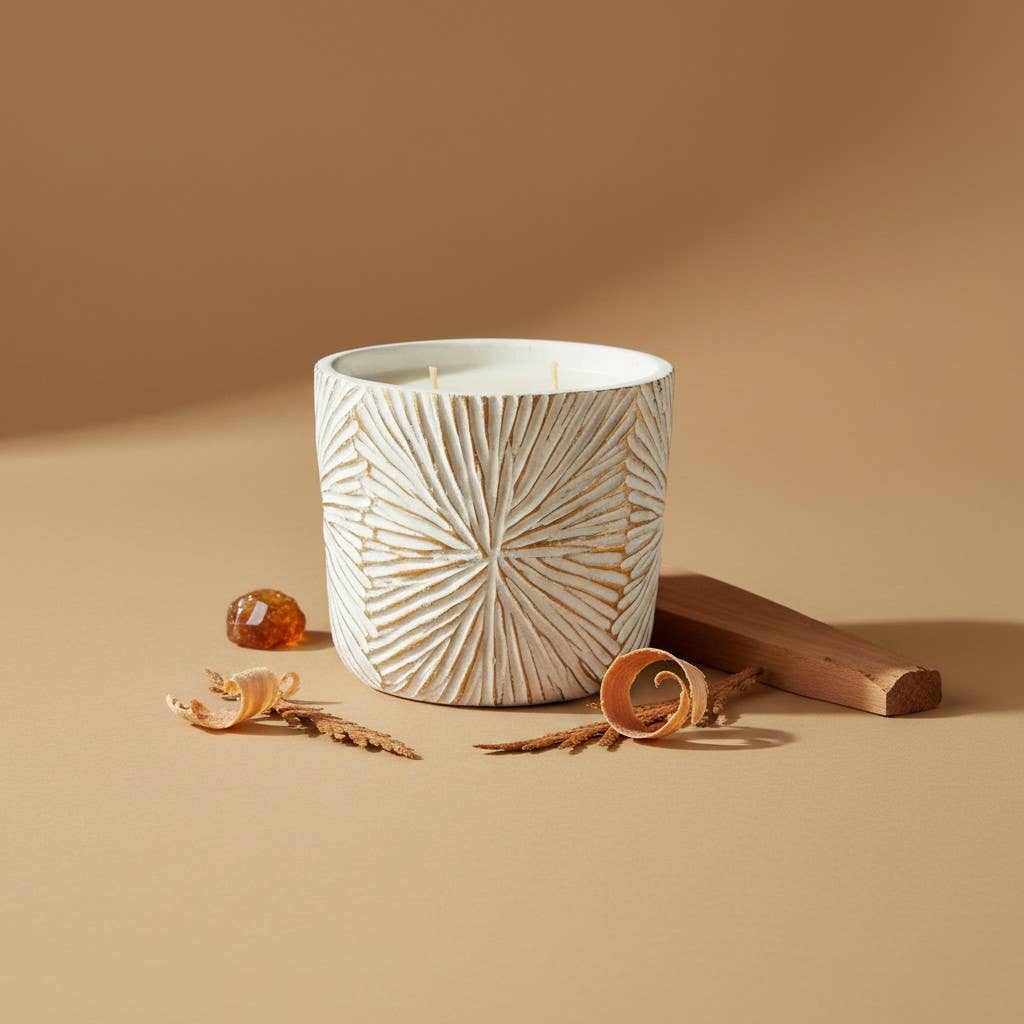 20 oz Sky Burst Candle: Zydeco Amber
