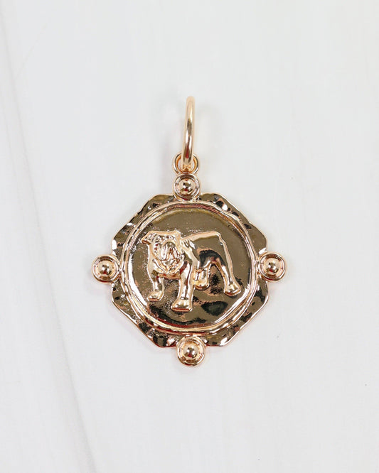 Donna Dog Gold Charm