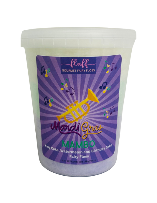 "Mardi Gras Mambo" Cotton Candy
