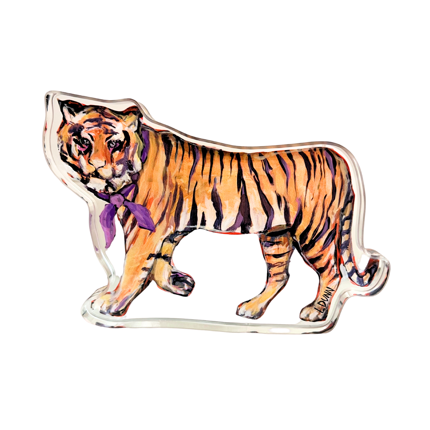 LSU Tigers Acrylic Block