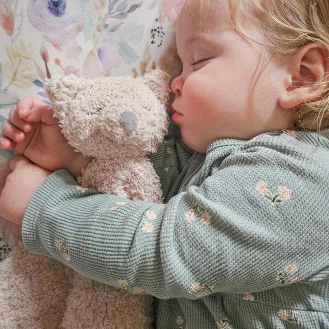 Little Snuggles Lovey - Fox: Powder Blue