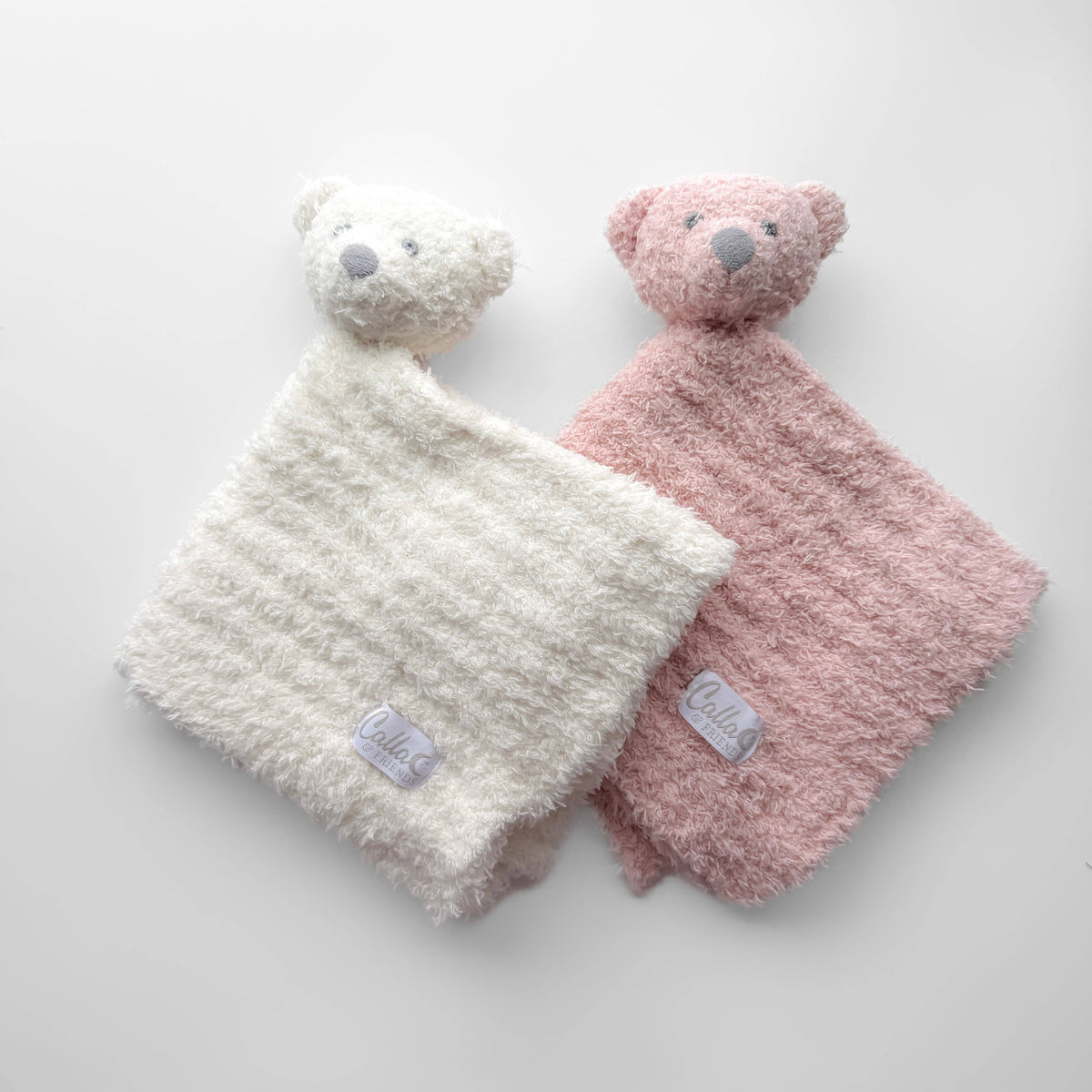 Little Snuggles Lovey - Bear: Petal Pink