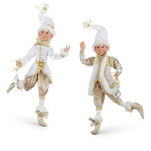 16" Posable Champagne Elf