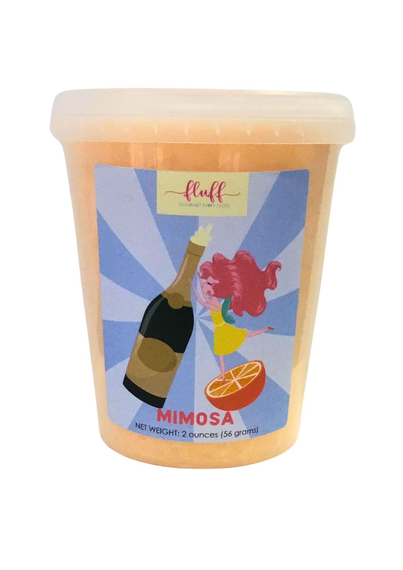 "Mimosa" Cotton Candy