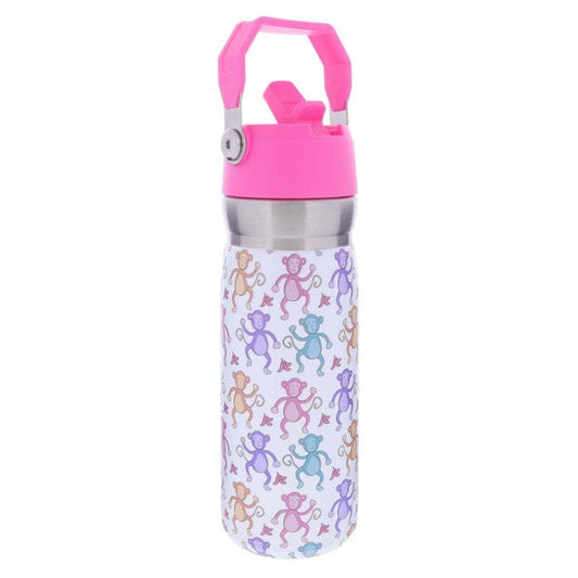 BaNaNa's Water Bottle With Straw Cap - 22oz