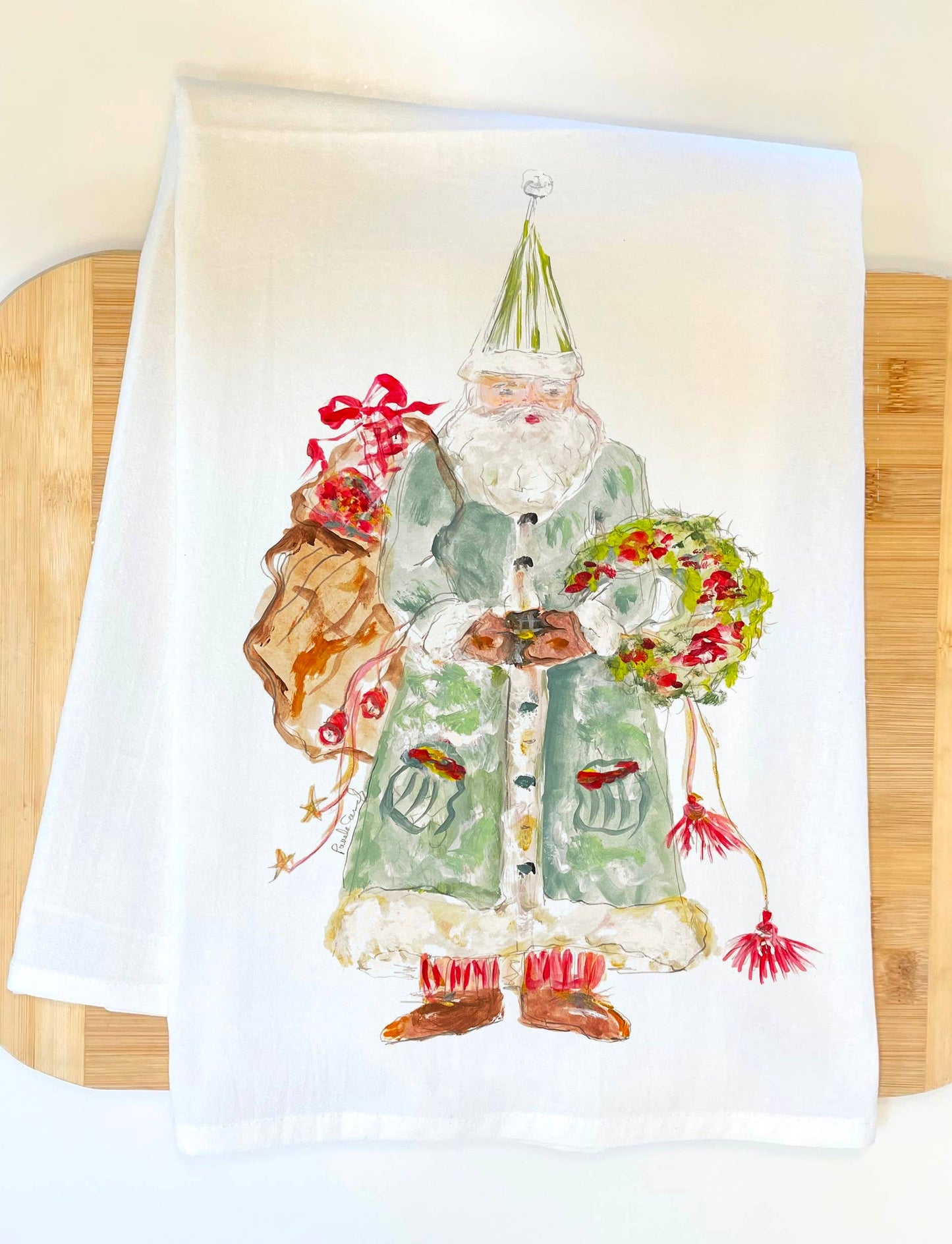 "Almost Christmas" Kitchen Towel