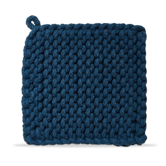Crochet Trivet/Potholder-Blue