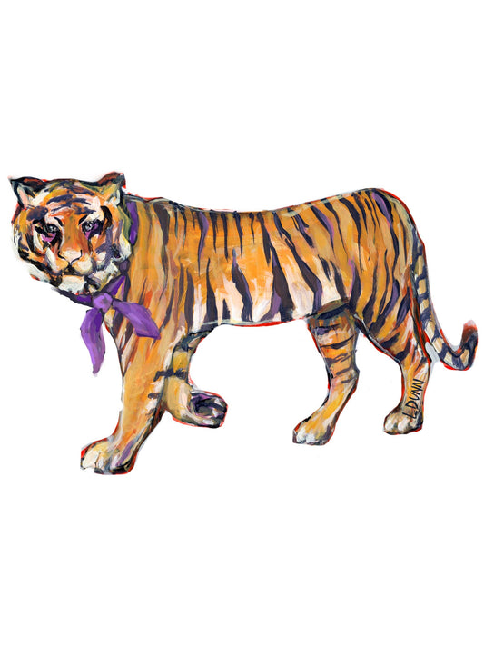 LSU Tigers Acrylic Block