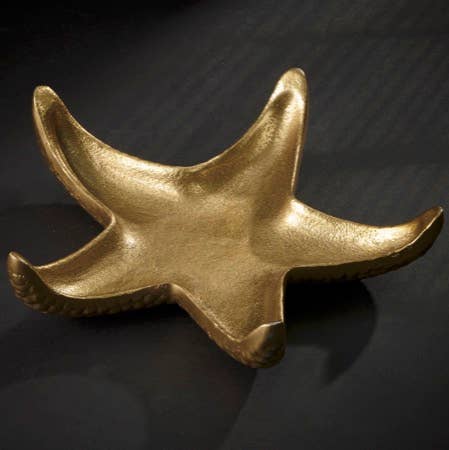 Gold Starfish Tray