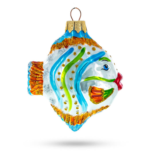 Coral Reef Fish Glass Ornament