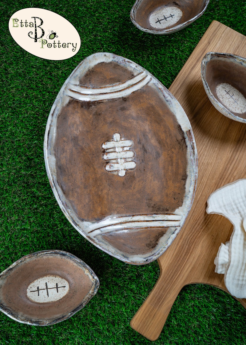 EB Large Football Platter