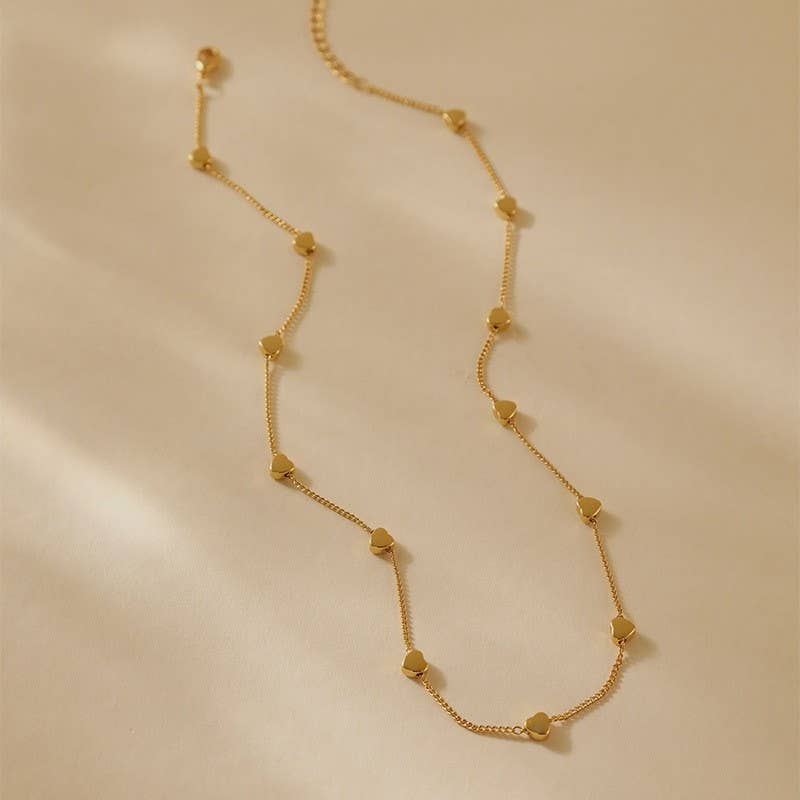 Heather Heart Necklace