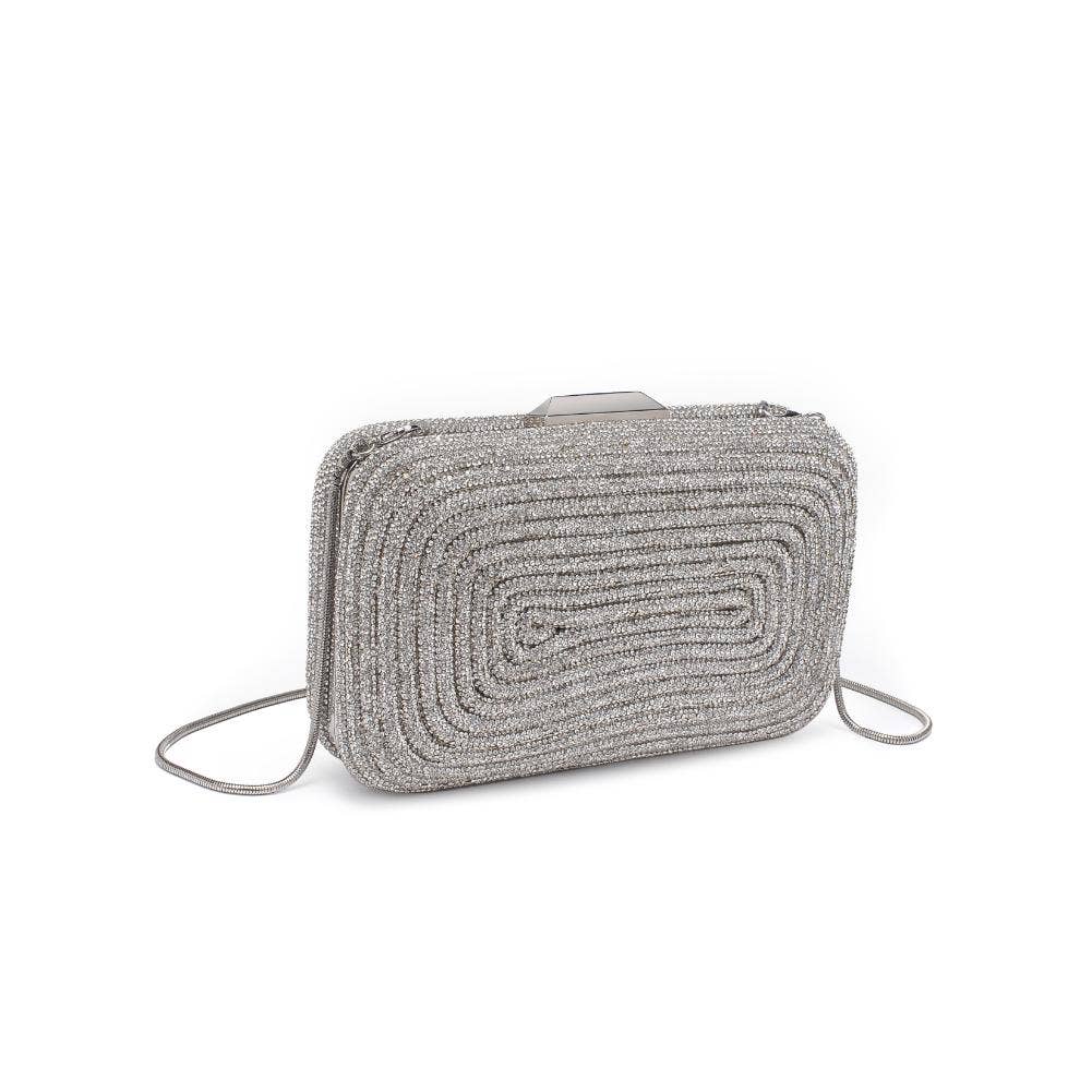 Shireen Silver Evening Bag