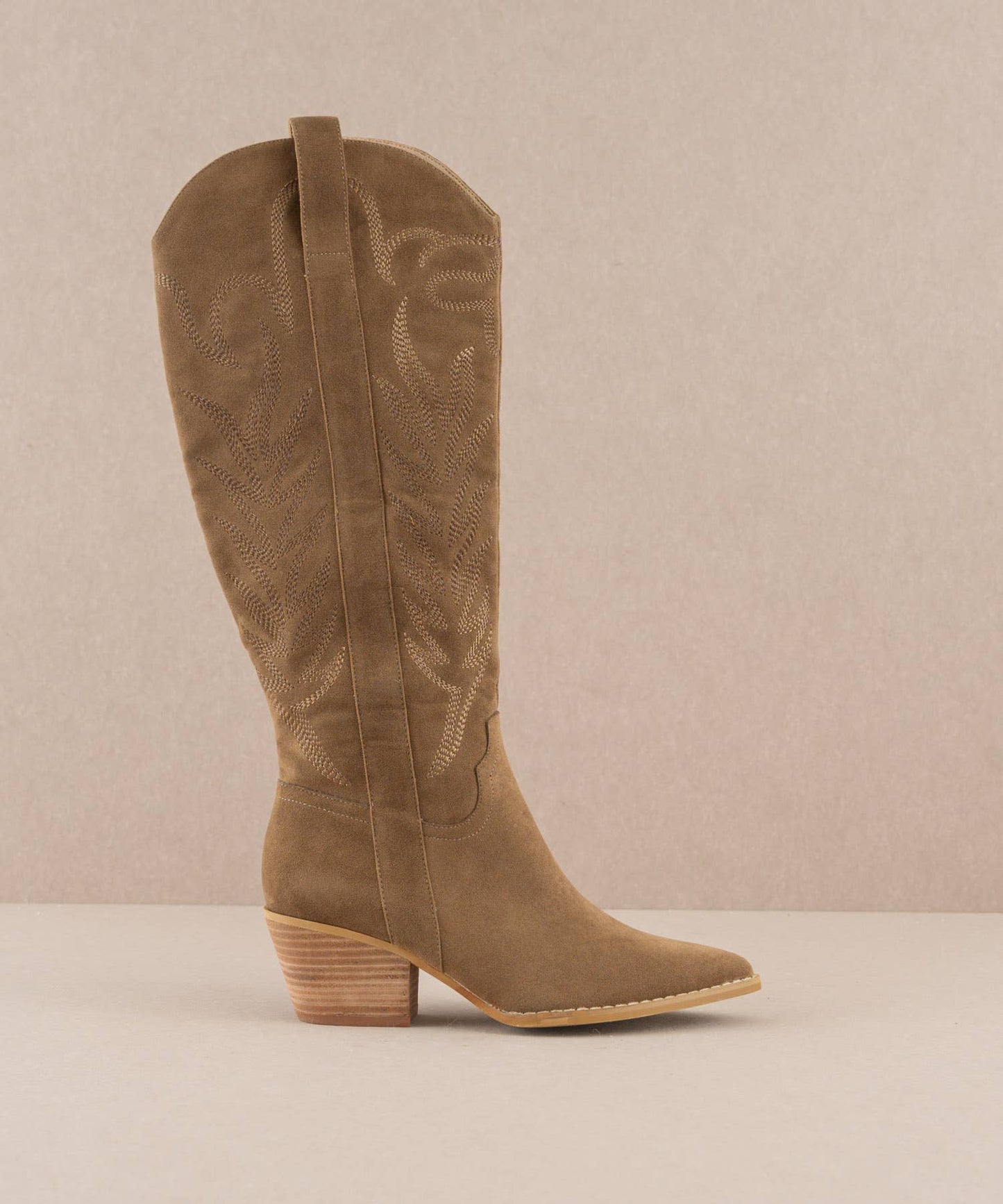 Samara Brown Western Tall Boot