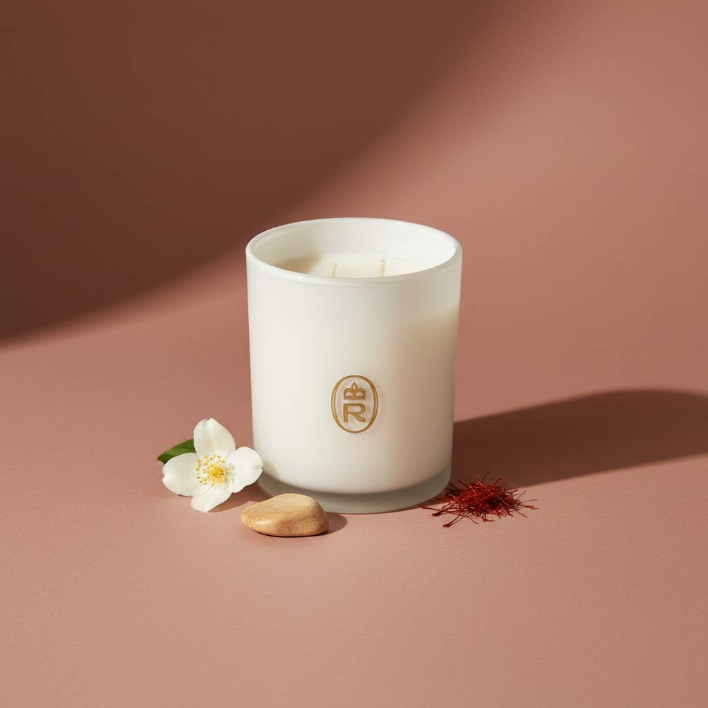 14 oz Boxed Glass Candle: Queen of Bourbon