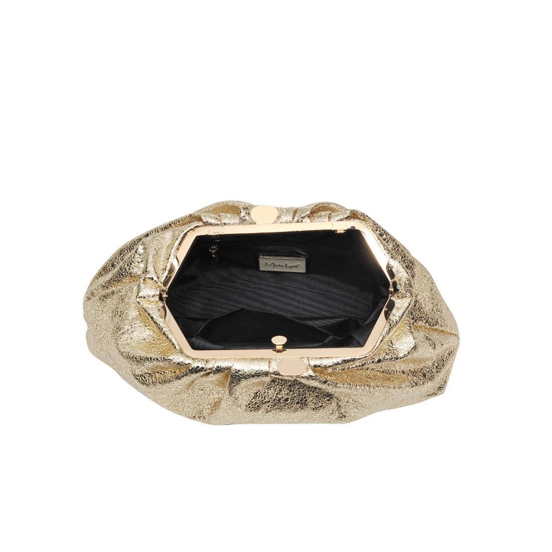 Elegance in Motion Crossbody Handbag: Gold