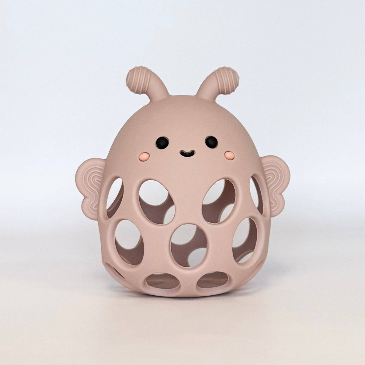Garden Party Collection - Honey Bee Teether: Light Sage