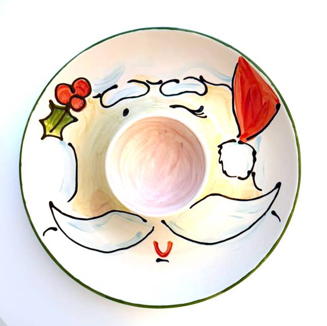 Santa Chip and Dip tray