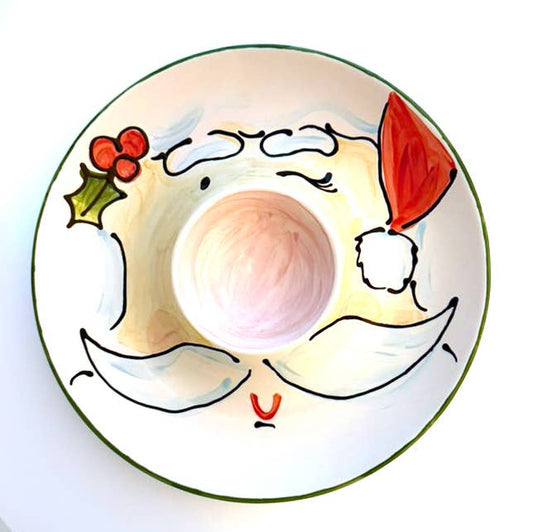 Santa Chip and Dip tray