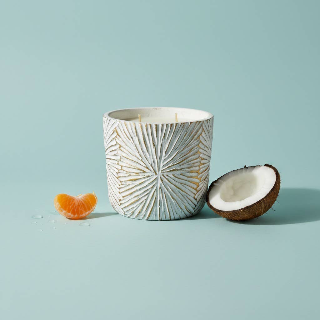 20 oz Sky Burst Candle: Zydeco Amber